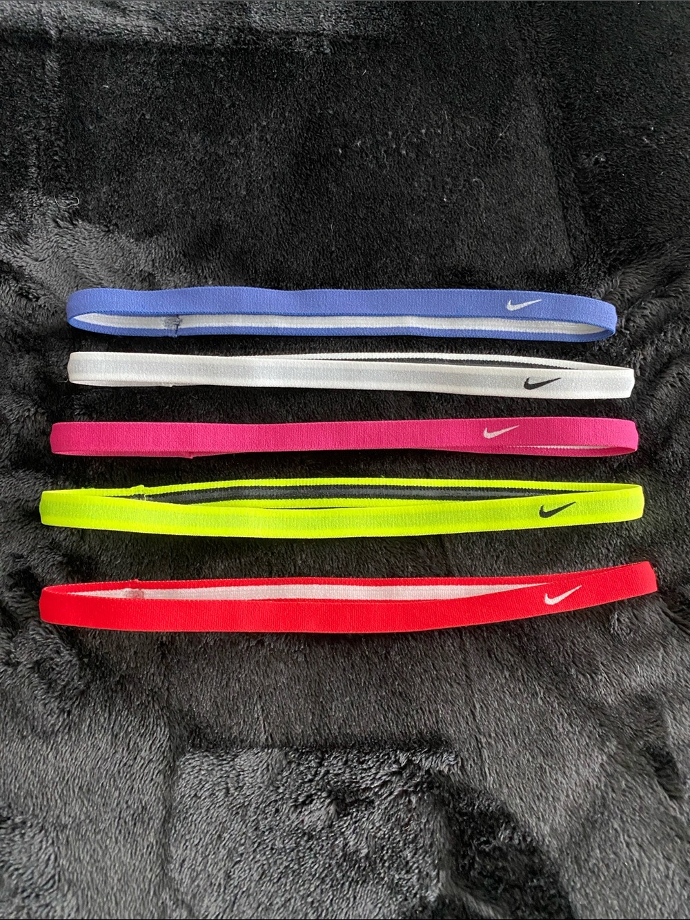 Set of 5 Nike Headbands